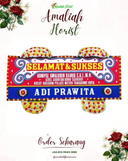 Papan Bunga Ucapan Selamat Selindung