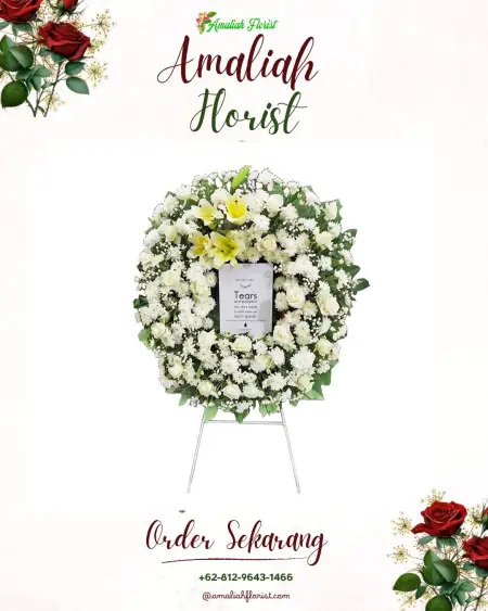 Krans Bunga Duka Selindung