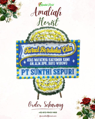 Papan Bunga Duka di Selindung